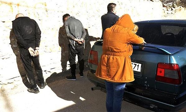 Bu halde yakalandılar!