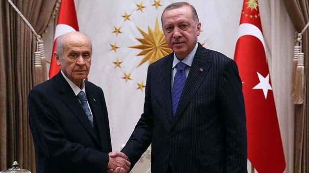 Erdoğan ile Bahçeli görüştü