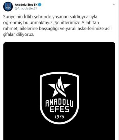 Türk spor kulüpleri Mehmetçiklerimizin yanında