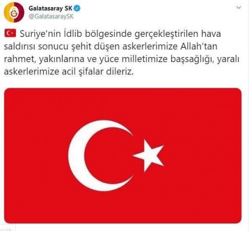 Türk spor kulüpleri Mehmetçiklerimizin yanında