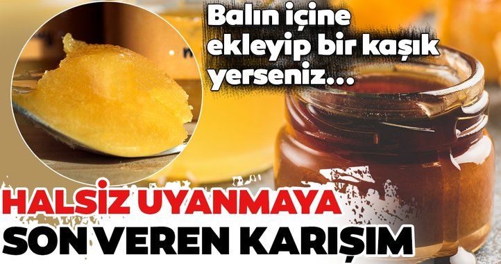 Bu karışım halsiz uyanmaya son veriyor!