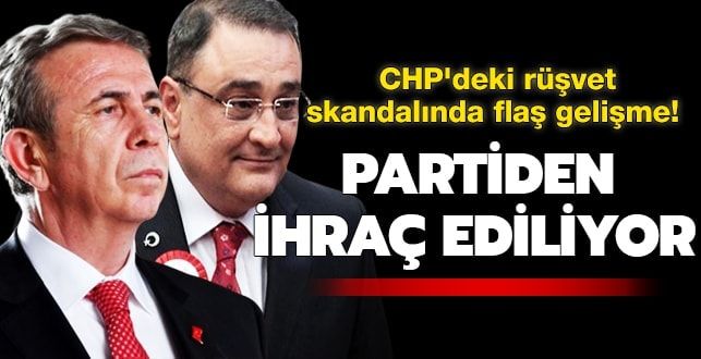Son dakika CHP’deki rüşvet skandalında flaş gelişme!