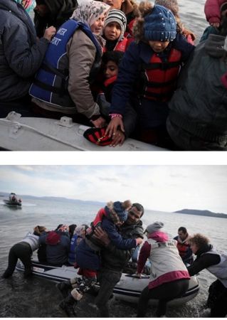 GÖÇMENLER YUNANİSTAN’A ULAŞTI