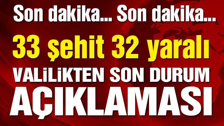 Hatay Valiliği asker aileleri için telefon numarası paylaştı