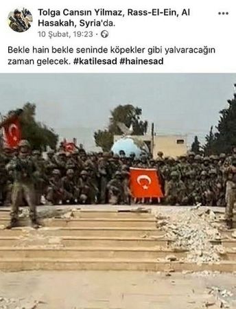 İdlib’de şehit olan Tolga Can Yılmaz’ın son paylaşımı ortaya çıktı: “Bekle hain bekle”.