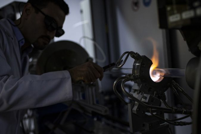 Türkiye’nin ilk milli aktif fiberi üretildi