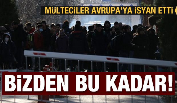 Mülteciler akın akın gidiyor! Avrupa’da panik…