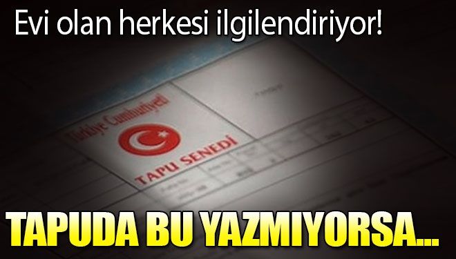 Binalarda iskana dikkat!