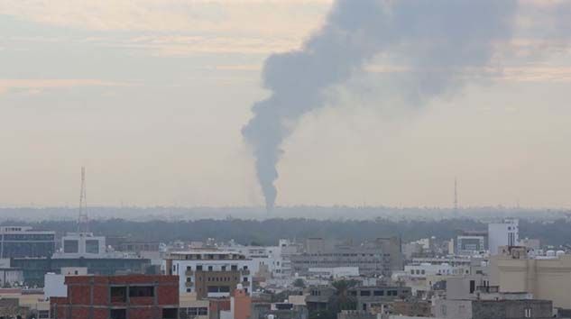 UMH askeri güçleri Trablus’un güneyindeki 11 Hafter mevzisini vurdu