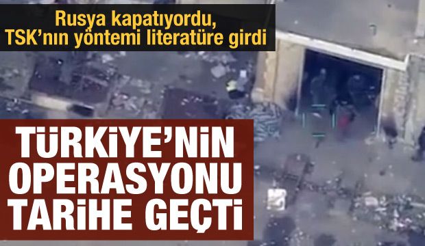 Türkiye’nin İdlib’e operasyonu savaş literatürüne girdi