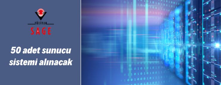 50 adet (HPC) sunucu sistemi satın alınacak