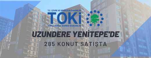 Çevre ve Şehircilik Bakanlığı’ndan 285 adet konut satılacaktır