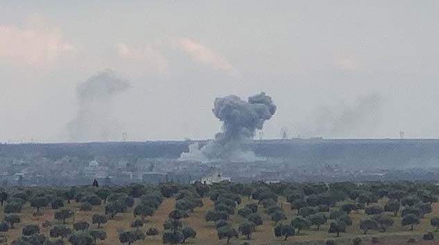 TSK Esed rejiminin Neyrab askeri havaalanını kullanılamaz hale getirdi