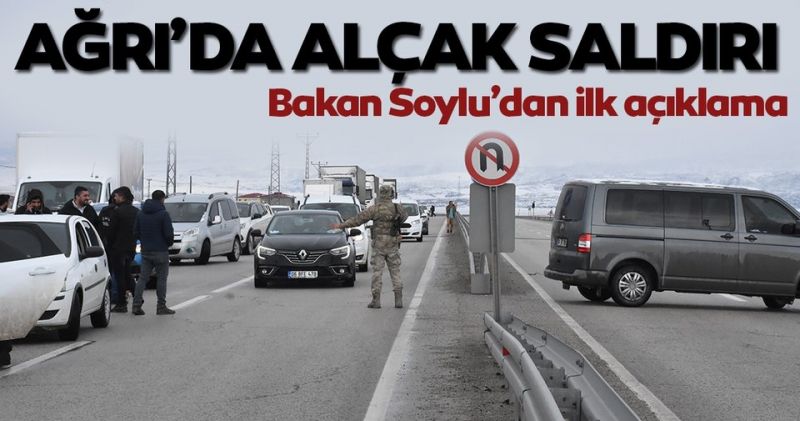 Son dakika: Ağrı’da roketli saldırı, yaralılar var! Soylu açıkladı