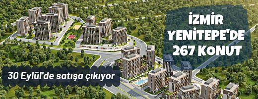 İzmir Yenitepe’de 267 konut satışa sunuldu