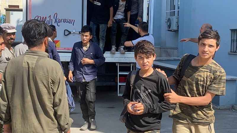 Tokat’ta 50 kaçak göçmen yakalandı