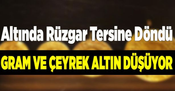Altında düşüş sürüyor!