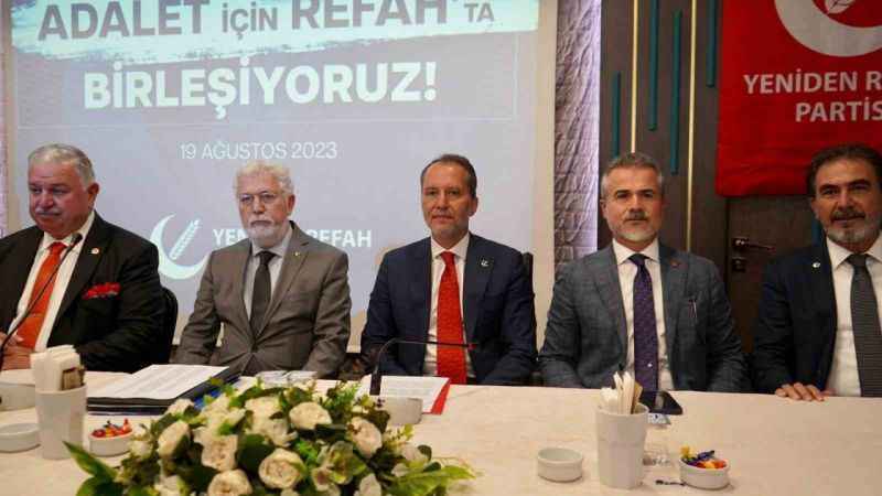 Fatih Erbakan: “Hayra motor, şerre fren olma gayretimizden vazgeçmeyiz” Fatih Erbakan: “Hayra motor, şerre fren olma gayretimizden vazgeçmeyiz”