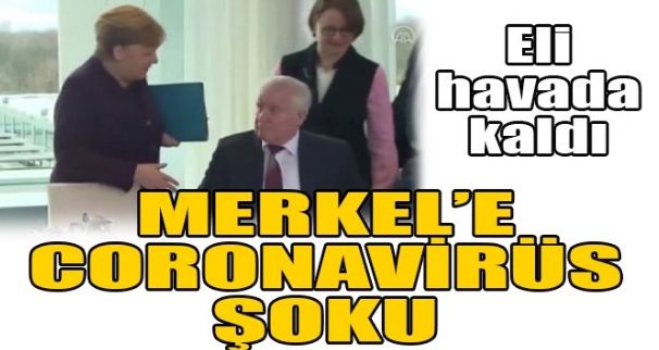 MERKEL’E CORONAVİRÜS ŞOKU!