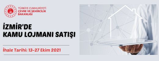 İzmir’de 85 adet kamu lojmanı satışa sunuldu