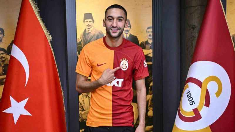 Galatasaray, Hakim Ziyech’in lisansını çıkardı
