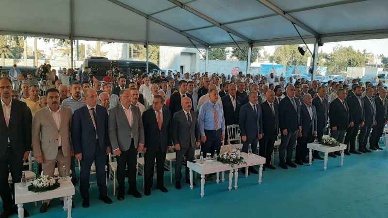 Çevre, Şehircilik ve İklim Değişikliği Bakanı Özhaseki 4 bin 559 konut ve 451 iş yerinin temel atma törenine katıldı Çevre, Şehircilik ve İklim Değişikliği Bakanı Özhaseki 4 bin 559 konut ve 451 iş yerinin temel atma törenine katıldı