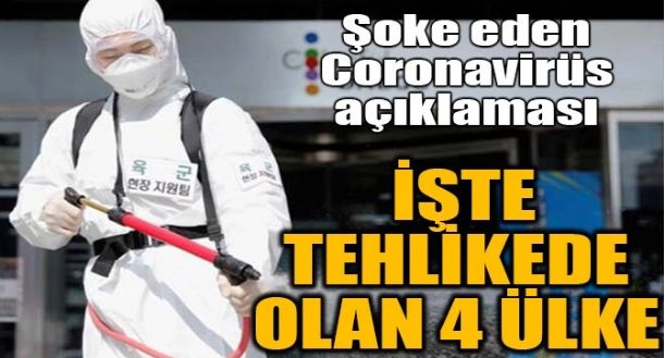 İŞTE TEHLİKEDE OLAN 4 ÜLKE
