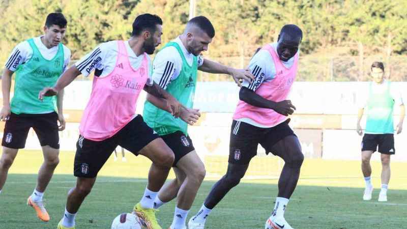 Beşiktaş, kondisyon ve taktik çalıştı Beşiktaş, kondisyon ve taktik çalıştı