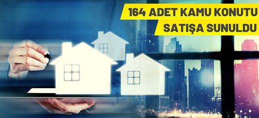Anadolu Yakası Milli Emlak Dairesi Başkanlığı 164 adet konutu ihale ile satacaktır