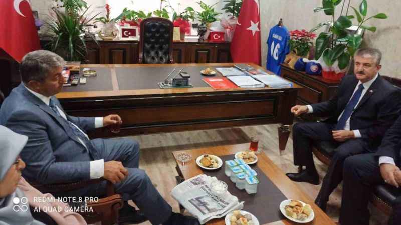 Erkan Haberal’dan MHP Sincan İlçe Başkanına ziyaret