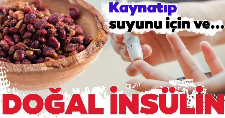 Bu besin doğal insülin gibi…