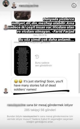 Oyuncu Miray Daner şok etti! Propagandacıya geçit vermedi