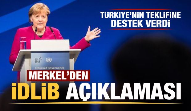 Merkel’den Türkiye’ye Destek