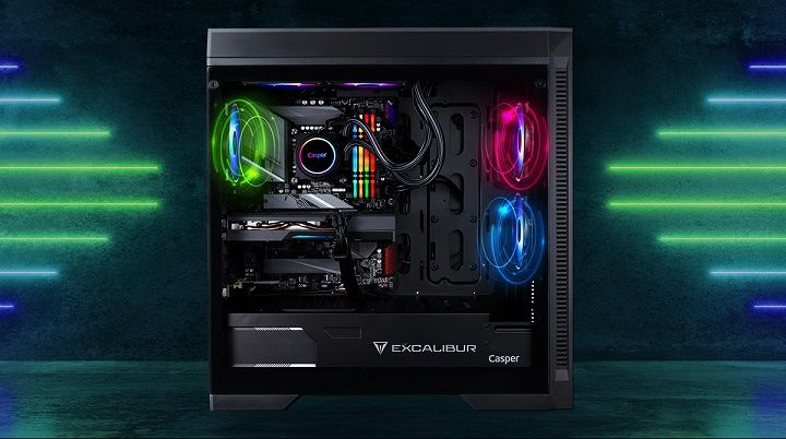 CASPER  EXCALIBUR’DAN KİŞİYE ÖZEL ÜRETİLEN OYUN BİLGİSAYARI: EXCALIBUR E750!