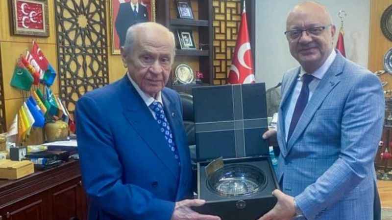 Başkan Ergün, MHP Lideri Bahçeli’yi ziyaret etti
