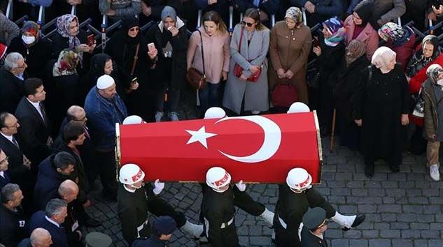 Şehit Uzman Çavuş Kadir Tuncer son yolculuğuna uğurlandı