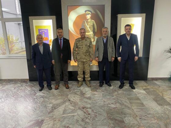 KARADENİZ BÖLGE KOMUTANI TUĞGENERAL NUH KÖROĞLU’NA ZİYARET