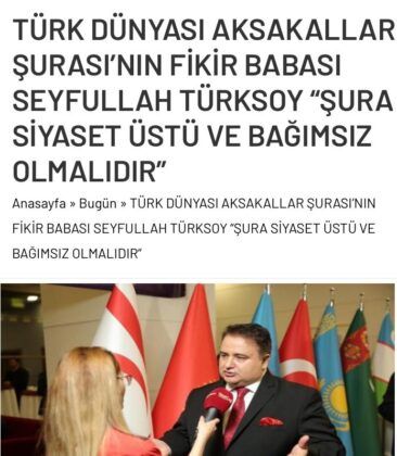 Bomba İddialar! TÜRKSOY ?