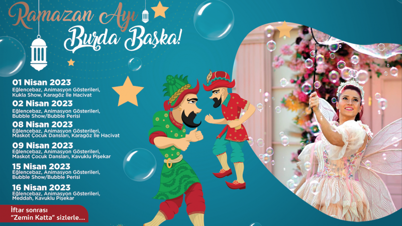 Ramazan ayı, 67 Burda AVM'de başka Ramazan ayı, 67 Burda AVM'de başka