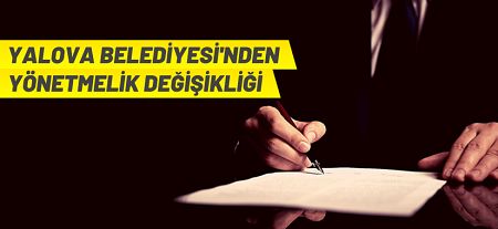 Yalova Belediyesi Taksi İşletme Yönetmeliğinde değişiklik yaptı