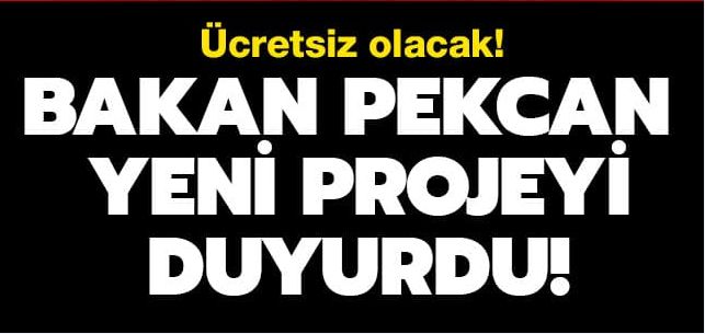 Bakan Pekcan: Vatandaşlarımıza ücretsiz eğitim vereceğiz