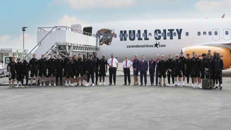 HULL CITY, “CORENDON SUMMER TOUR 2023” hazırlık kampı için İstanbul'a geldi 