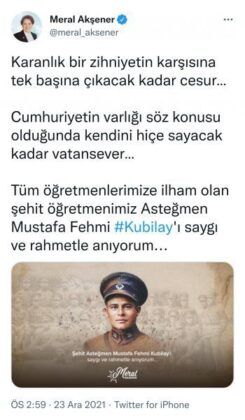 Meral Akşener Zevzek Demişti