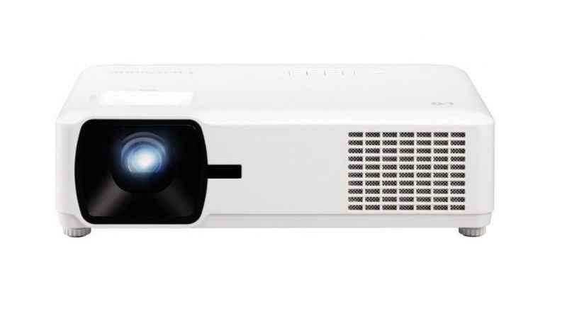 VIEWSONIC WXGA projeksiyon cihazı LS610WH ile güç adaptörlerine ihtiyaç ortadan kalkıyor