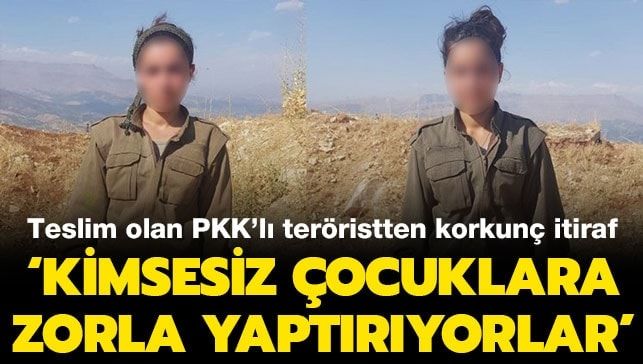 Teslim olan teröristten korkunç itiraf!