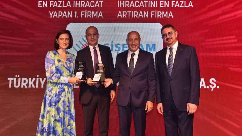 Şişecam ihracat başarısını ödüllerle taçlandırdı 