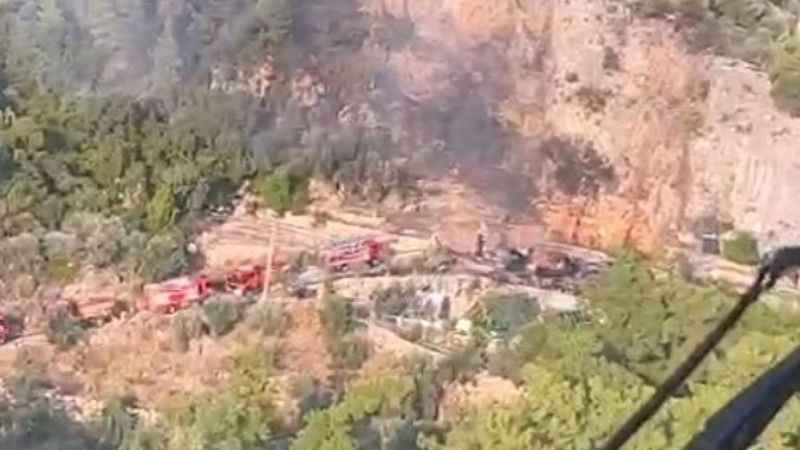 Fethiye’deki orman yangını kontrol altına alındı Fethiye’deki orman yangını kontrol altına alındı