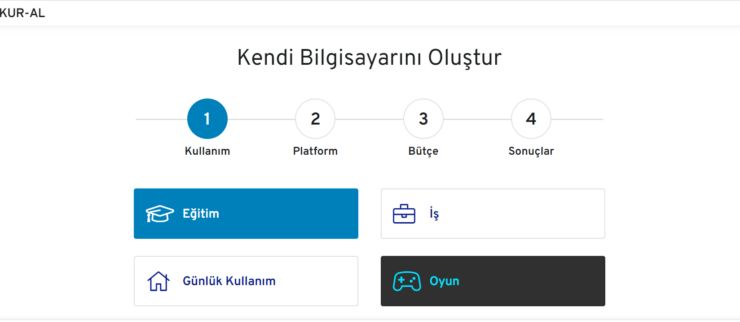 Kimseye İhtiyacınız olmadan size en uygun bilgisayarı bulun !