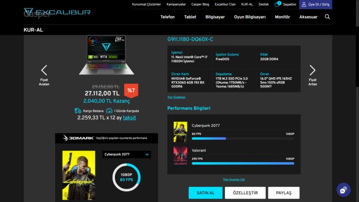 Kimseye İhtiyacınız olmadan size en uygun bilgisayarı bulun !