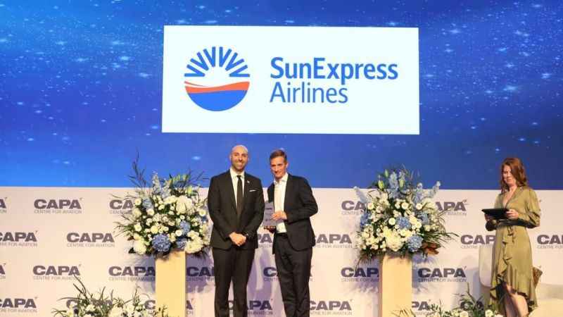 SunExpress’e ‘Yılın Bölgesel Hava Yolu’ Ödülü